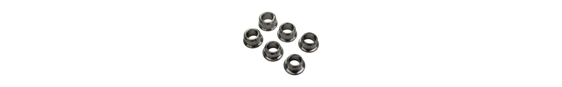 Standard and oversize tool steel door bushings. 